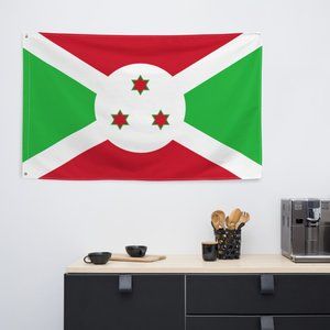 Burundi Flag (Customizable)